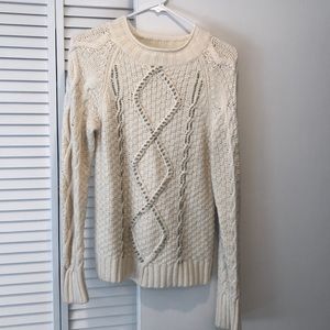 J Crew knit embellished sweater